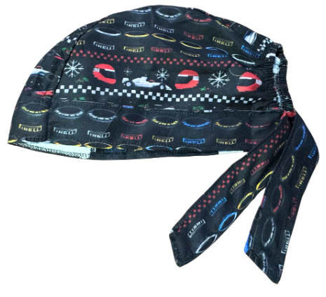 Gorro Quirúrgico - F1 - Seergio Checo Perez - Red Bull - Navidad