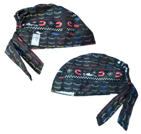 Gorro Quirúrgico - F1 - Seergio Checo Perez - Red Bull - Navidad