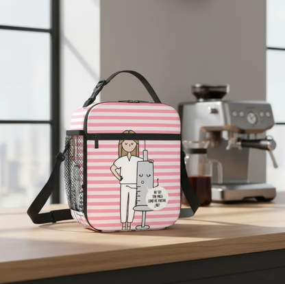 Bolsa De Almuerzo LONCHERA TERMICA - Enfermera y JERINGA -