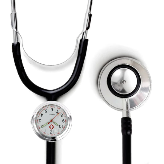 Reloj Bolsillo Enfermera Nurse Moda Dama Doctor Estetoscopio