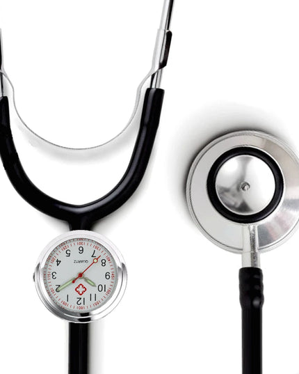 Reloj Bolsillo Enfermera Nurse Moda Dama Doctor Estetoscopio