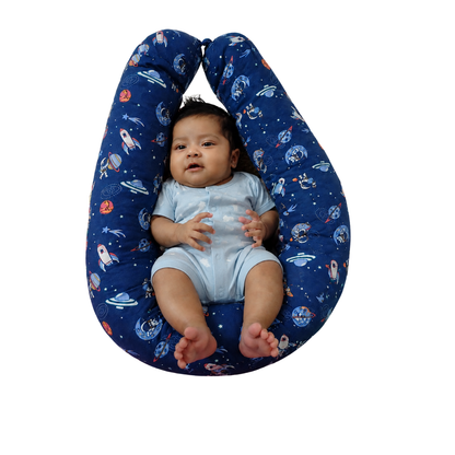 Cojín de apoyo para Tummy Time | Estimulación y desarrollo del bebé - LARGO -firmesa media