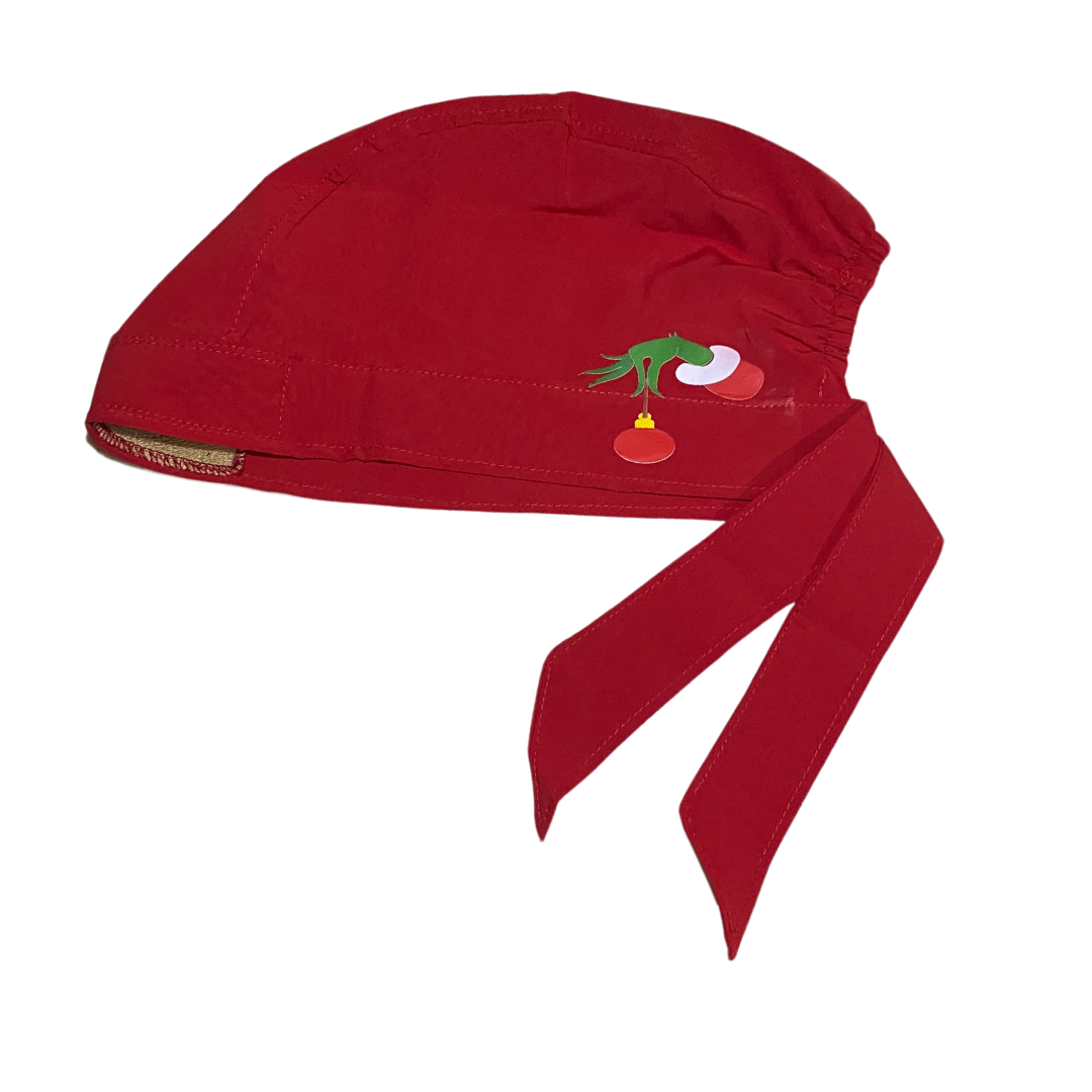 Gorro Medico Quirúrgico Grinch- Navidad 3 Salud, Enfermeria - Every Medical -  Dr. Gorrito
