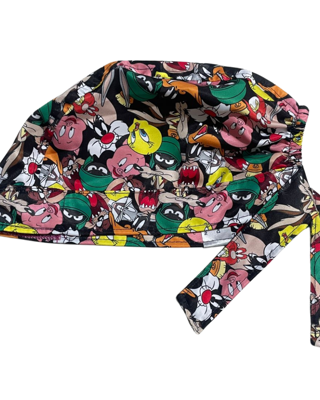 Gorro Quirúrgico medicos CARICATURA - Antisudor NEGRO